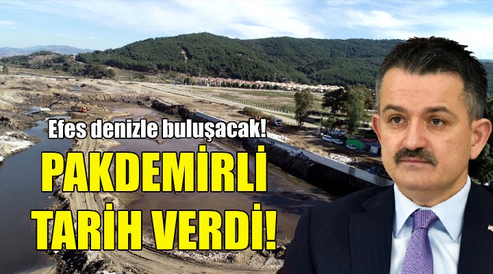 Bakan Pakdemirli Efes için tarih verdi!