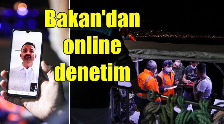 Bakan Pakdemirli den online denetim