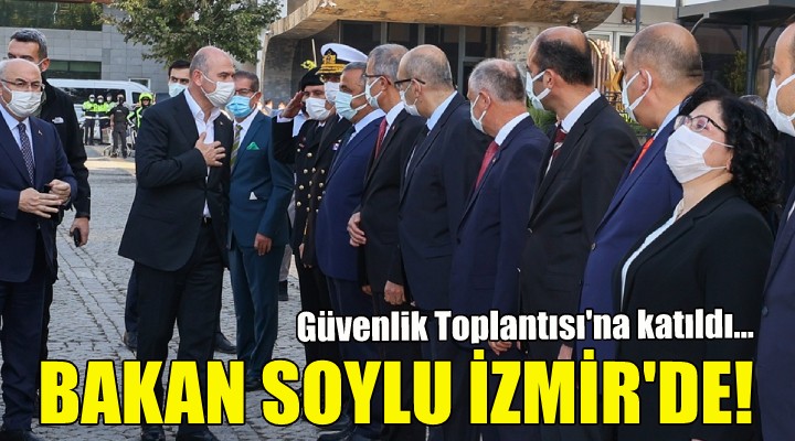 Bakan Soylu İzmir de...