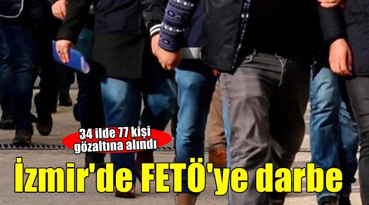 Bakan Yerlikaya duyurdu: İzmir dahil 34 ilde düzenlenen ''FETÖ'' operasyonlarında 43 kişi tutuklandı