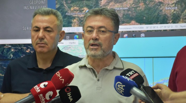 Bakan Yumaklı: Şu an 7 yangın var, biz bu savaşı kazanırız