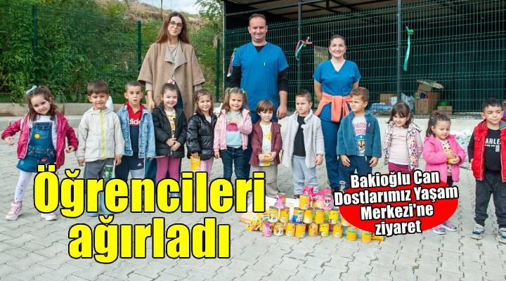 Bakioğlu Can Dostlarımız Yaşam Merkezi öğrencileri ağırlıyor