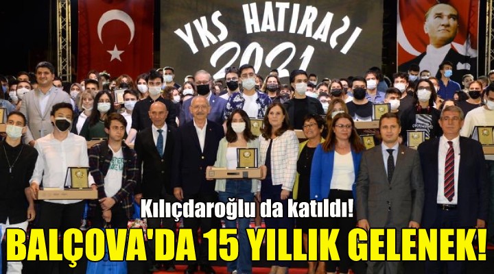 Balçova da 15 yıllık gelenek!