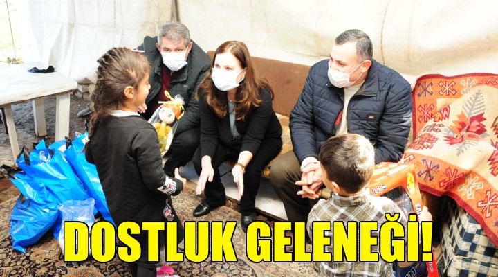 Balçova da dostluk geleneği!