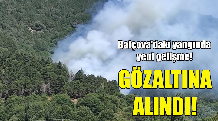 Balçova daki yangınla ilgili yeni gelişme!