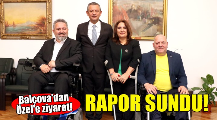 Balçova dan Özgür Özel e ziyaret!