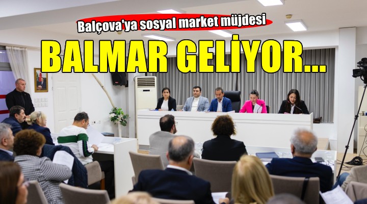 Balçova'ya sosyal market müjdesi