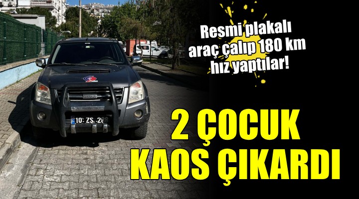 Balıkesir den çaldılar, İzmir de yakalandılar!