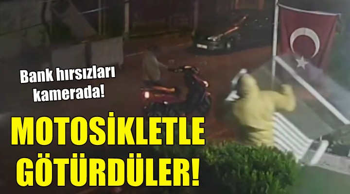 Bank hırsızları kamerada!