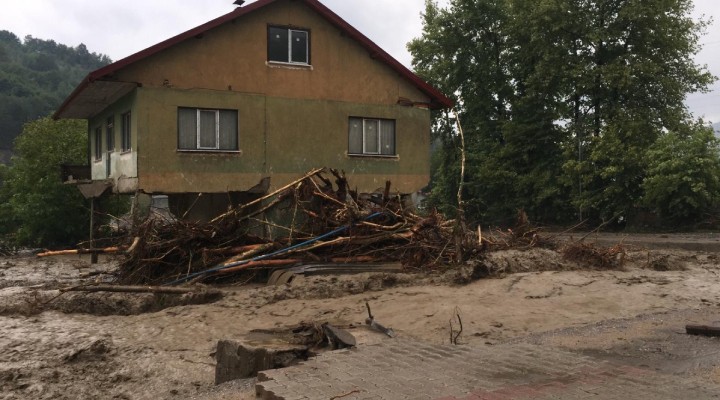 Bartın da sel felaketi: 1 kişi kayıp!