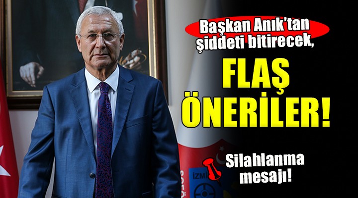 Başkan Anık tan taksicilere şiddeti bitirecek öneriler!