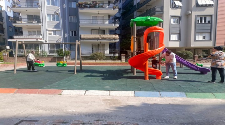 Başkan Anıl Yetişkin ile Efeler in parkları daha güvenli konforlu