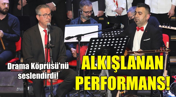 Başkan Arda dan alkışlanan performans!