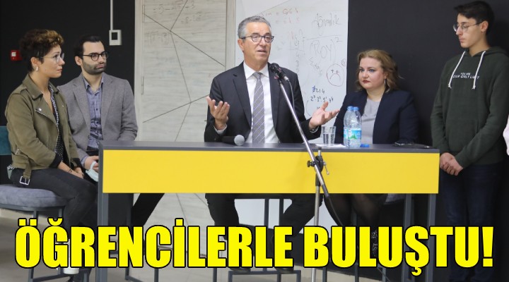 Başkan Arda öğrencilerle buluştu!