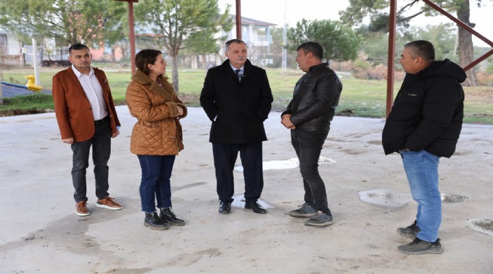 Başkan Balaban Küçüksümbüller de incelemelerde bulundu