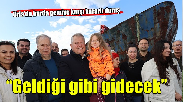 Başkan Balkan'dan net mesaj... ''Bu gemi geldiği gibi gidecek''