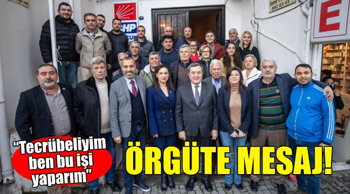 Başkan Batur, CHP ilçe örgütleriyle buluştu!