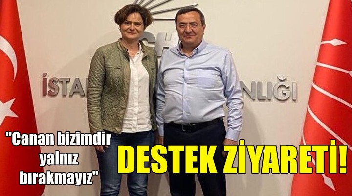 Başkan Batur dan Kaftancıoğlu na destek ziyareti!