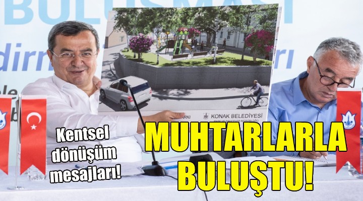Başkan Batur dan kentsel dönüşüm mesajları!
