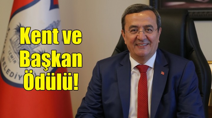 Başkan Batur’a Kent ve Başkan Ödülü!