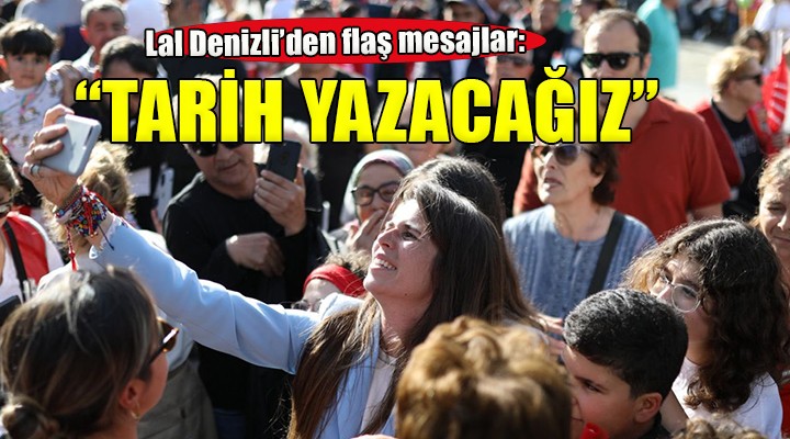 Başkan Denizli den duygusal paylaşım...  Tarih yazacağız, yolumuz açık olsun 