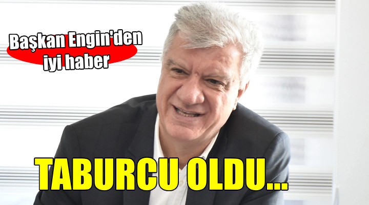 Başkan Engin taburcu oldu...