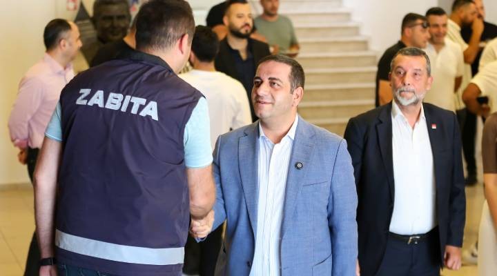Başkan Erman Uzun, mesai arkadaşlarıyla bayramlaştı