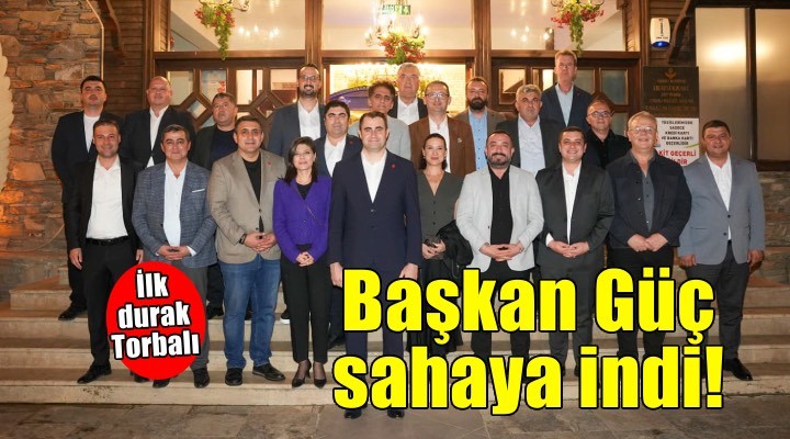 Başkan Güç sahaya indi!