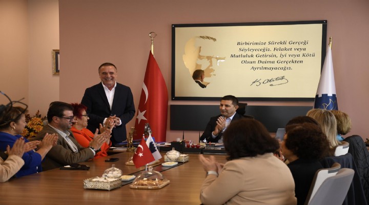 Başkan Günel CHP Kuşadası İlçe Örgütü nün yeni yönetimiyle bir araya geldi