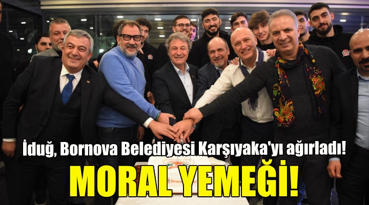 Başkan İduğ, Bornova Belediyesi Karşıyaka yı ağırladı!