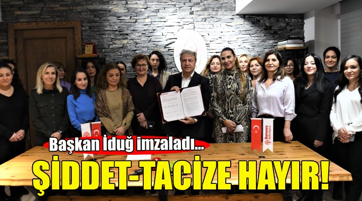 Başkan İduğ, Yerel Yönetimler Politika Belgesi ni imzaladı!