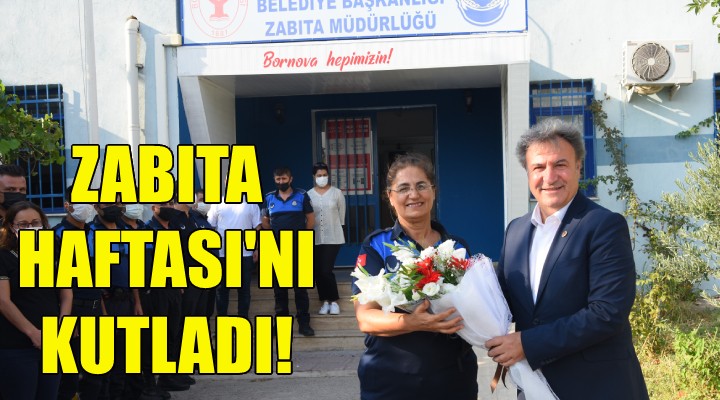 Başkan İduğ, Zabıta Haftası nı kutladı!