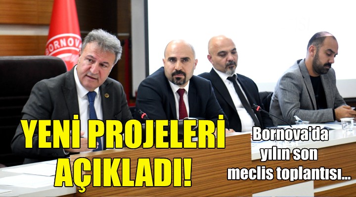 Başkan İduğ yeni projeleri açıkladı!