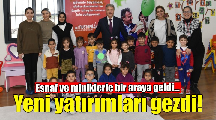 Başkan İduğ, yeni yatırımları gezdi!