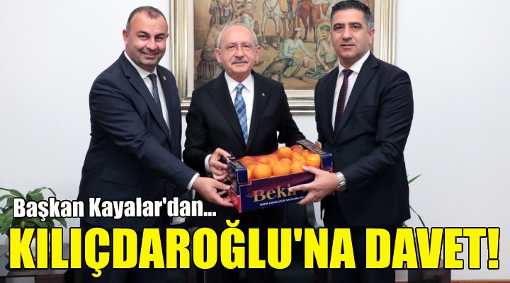 Başkan Kayalar dan Kılıçdaroğlu na davet!