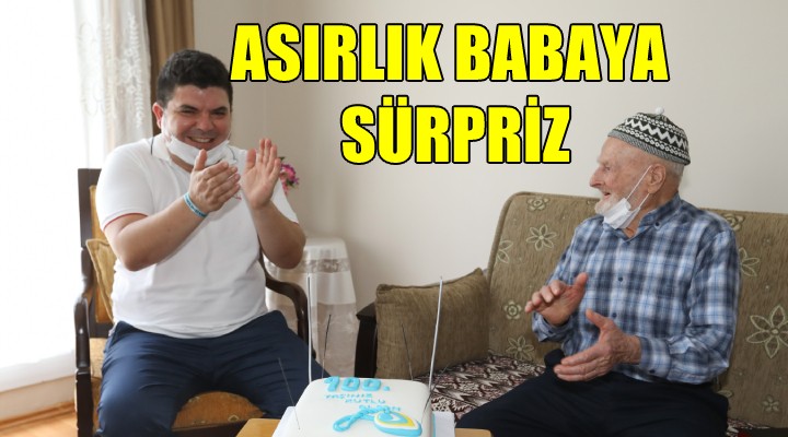 Başkan Kılıç tan asırlık babaya sürpriz...