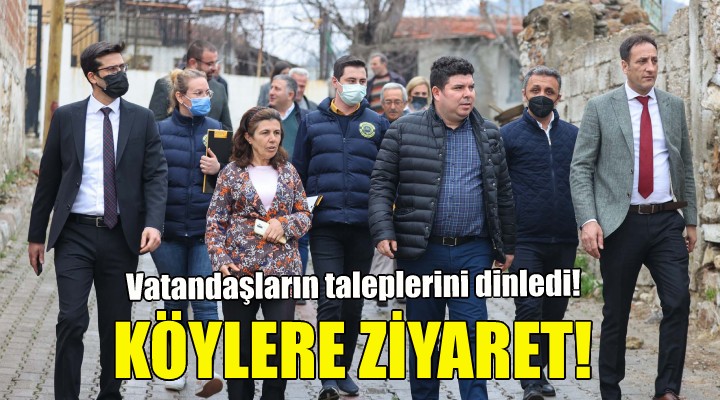 Başkan Kılıç tan köylere ziyaret!