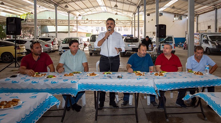 Başkan Kırgöz pazarcı esnafını dinledi