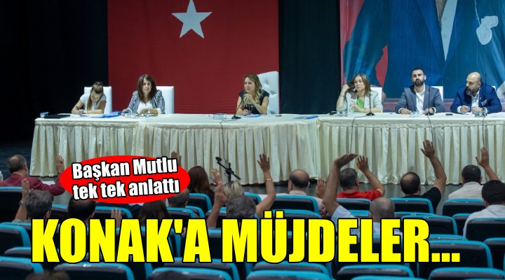 Başkan Mutlu ya tam yetki... Konak a araç gereç-ekipman hibesi geliyor!