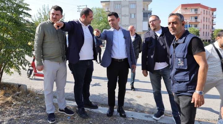 Başkan Önal dan Saha Mesaisi