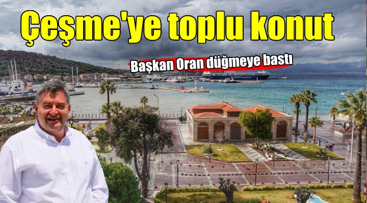 Başkan Oran Toplu Konut Projesi için düğmeye bastı!