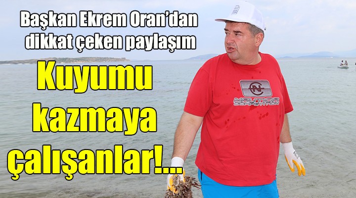 Başkan Oran dan sosyal medya ayarı