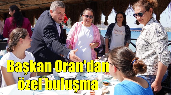 Başkan Oran özel çocuklar ve anneleri ile buluştu