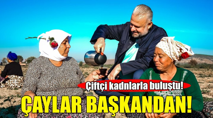 Başkan Pehlivan çiftçi kadınlarla buluştu!