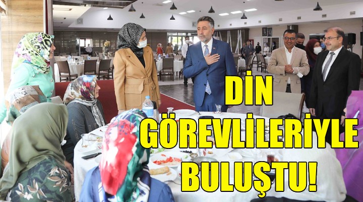 Başkan Sandal, din görevlileriyle buluştu!