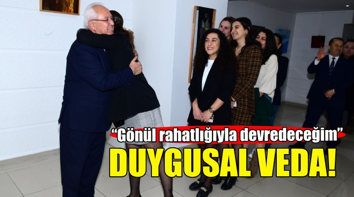 Başkan Selvitopu: Görevimi gönül rahatlığıyla devredeceğim!