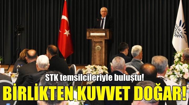 Başkan Selvitopu, STK temsilcileriyle buluştu!