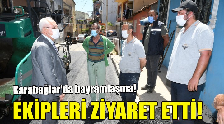 Başkan Selvitopu dan ekiplere ziyaret!