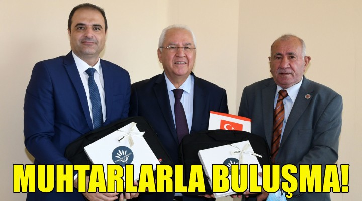 Başkan Selvitopu, muhtarlarla bir araya geldi!