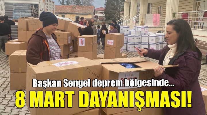 Başkan Sengel, 8 Mart ta deprem bölgesinde!